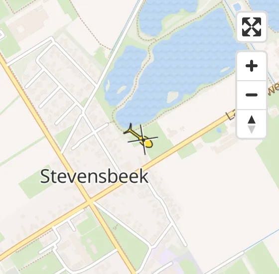 Vlucht Traumahelikopter PH-LLN onderweg vanuit Stevensbeek op zondag 11 mei 2025 16:04