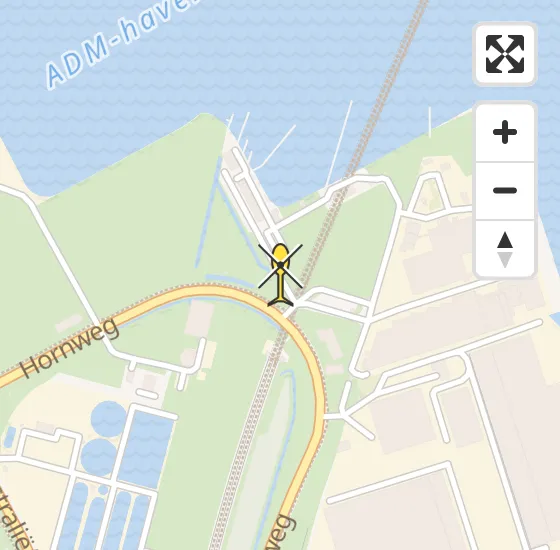 Vlucht Traumahelikopter PH-DOC van Amsterdam Heliport naar Amsterdam Heliport op zondag 11 mei 2025 17:51