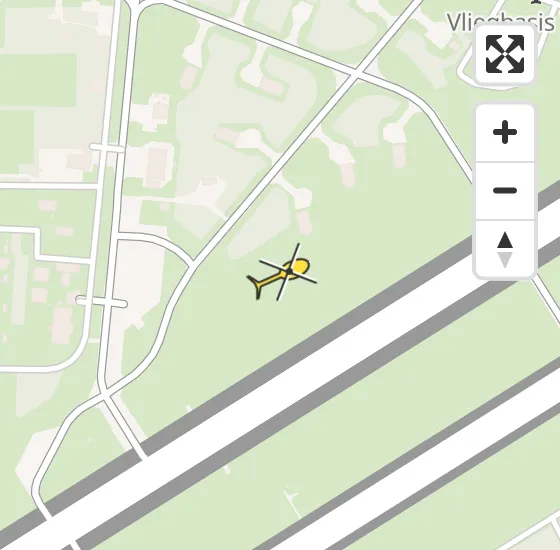 Vlucht Traumahelikopter PH-LLN onderweg vanuit Vliegbasis Volkel op zondag 11 mei 2025 20:28