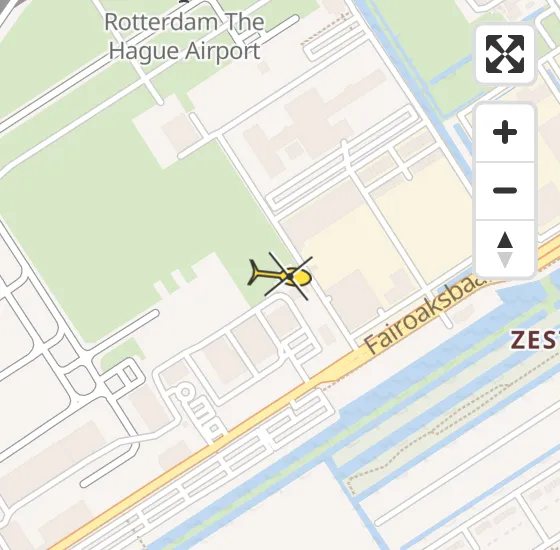 Vlucht Traumahelikopter PH-TTR onderweg vanuit Rotterdam The Hague Airport op zondag 11 mei 2025 21:34