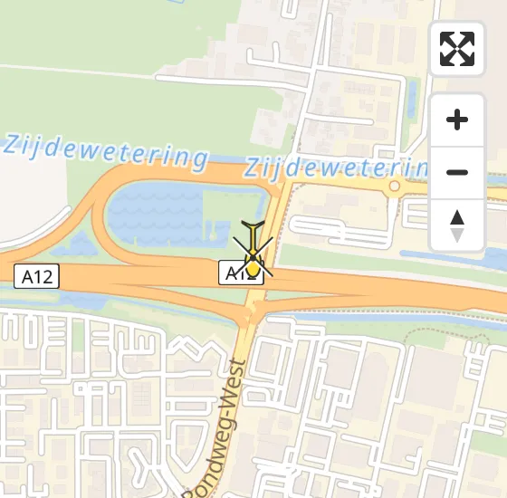 Vlucht Traumahelikopter PH-LLN onderweg vanuit Veenendaal op zondag 11 mei 2025 21:39