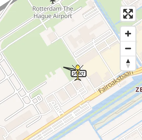 Vlucht Traumahelikopter PH-TTR van Rotterdam The Hague Airport naar Rotterdam The Hague Airport op zondag 11 mei 2025 23:40