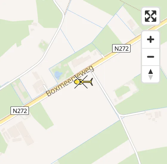 Vlucht Traumahelikopter PH-LLN onderweg vanuit Sint Anthonis op maandag 12 mei 2025 9:47