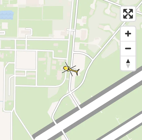 Vlucht Traumahelikopter PH-LLN onderweg vanuit Vliegbasis Volkel op maandag 12 mei 2025 9:54