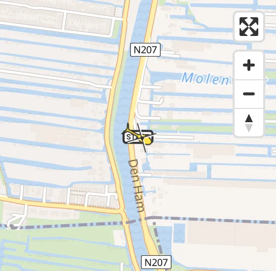 Vlucht Traumahelikopter PH-TTR van Boskoop naar Boskoop op maandag 12 mei 2025 11:02