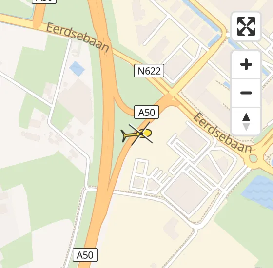 Vlucht Traumahelikopter PH-LLN onderweg vanuit Veghel op maandag 12 mei 2025 15:35