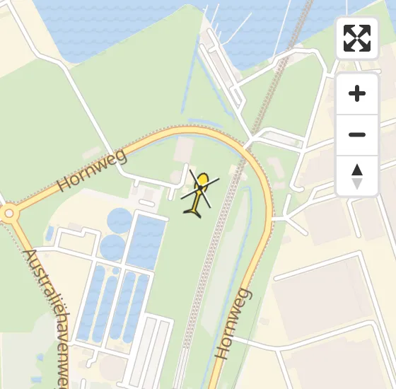 Vlucht Traumahelikopter PH-DOC van Amsterdam Heliport naar Amsterdam Heliport op maandag 12 mei 2025 18:59