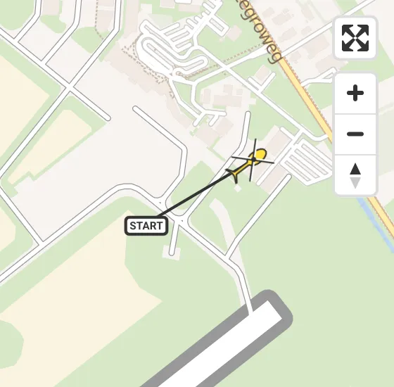 Vlucht Traumahelikopter PH-HVB van Groningen Airport Eelde naar Groningen Airport Eelde op dinsdag 13 mei 2025 8:20