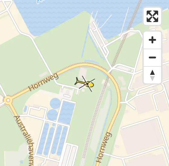 Vlucht Traumahelikopter PH-DOC van Amsterdam Heliport naar Amsterdam Heliport op dinsdag 13 mei 2025 10:24