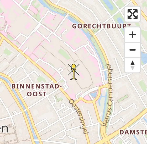 Vlucht Ambulancehelikopter PH-HOW van Universitair Medisch Centrum Groningen naar Universitair Medisch Centrum Groningen op dinsdag 13 mei 2025 14:34