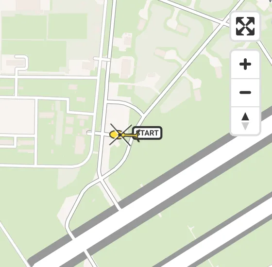 Vlucht Traumahelikopter PH-LLN van Vliegbasis Volkel naar Vliegbasis Volkel op dinsdag 13 mei 2025 15:24