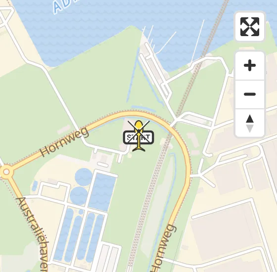 Vlucht Traumahelikopter PH-DOC van Amsterdam Heliport naar Amsterdam Heliport op dinsdag 13 mei 2025 15:59
