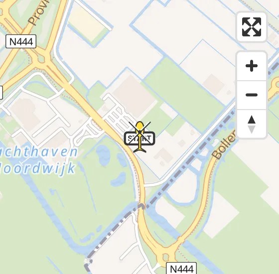 Vlucht Traumahelikopter PH-DOC van Noordwijk naar Noordwijk op woensdag 14 mei 2025 8:48