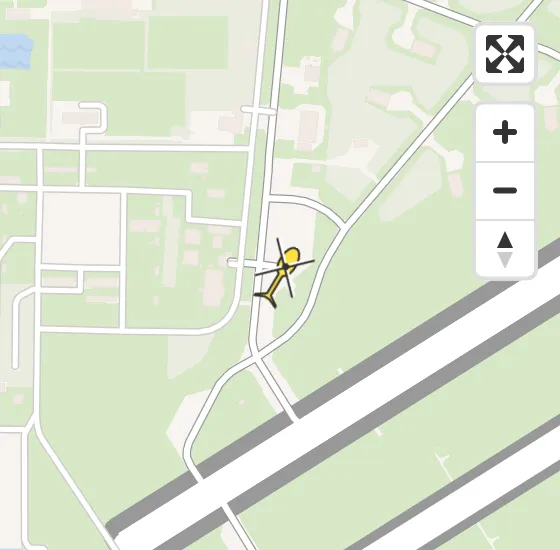 Vlucht Traumahelikopter PH-LLN van Vliegbasis Volkel naar Vliegbasis Volkel op woensdag 14 mei 2025 10:41