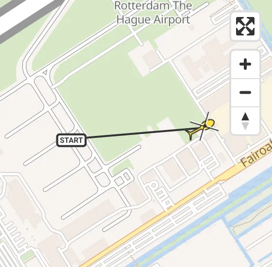 Vlucht Traumahelikopter PH-UMC van Rotterdam The Hague Airport naar Rotterdam The Hague Airport op woensdag 14 mei 2025 12:31