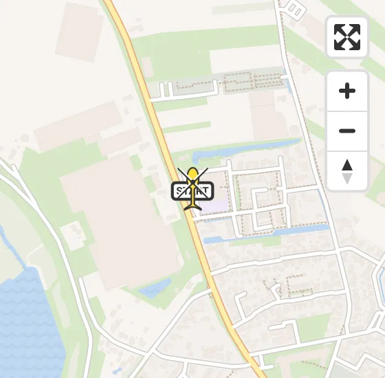 Vlucht Traumahelikopter PH-LLN van Haaften naar Haaften op donderdag 15 mei 2025 5:41