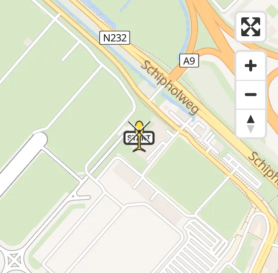 Vlucht Politiehelikopter PH-PXD van Schiphol naar Schiphol op donderdag 15 mei 2025 12:28