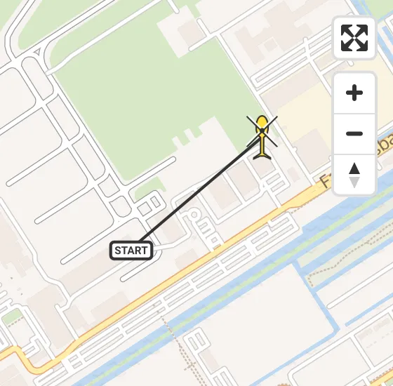 Vlucht Traumahelikopter PH-UMC van Rotterdam The Hague Airport naar Rotterdam The Hague Airport op donderdag 15 mei 2025 19:18