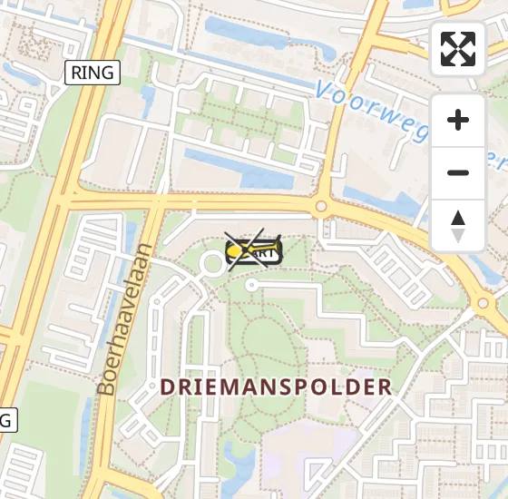 Vlucht Traumahelikopter PH-UMC van Zoetermeer naar Zoetermeer op zaterdag 24 mei 2025 18:19