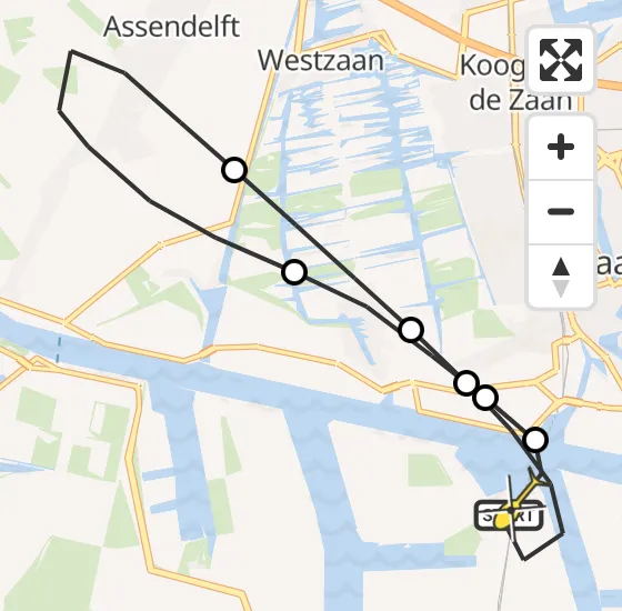 Vlucht Traumahelikopter PH-DOC van Amsterdam Heliport naar Amsterdam Heliport op zaterdag 24 mei 2025 21:52