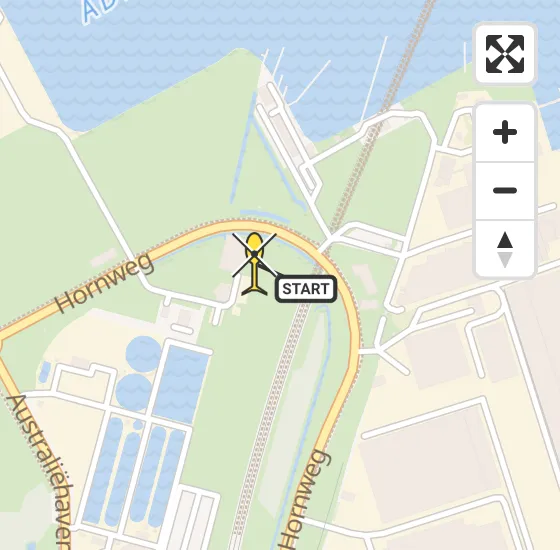 Vlucht Traumahelikopter PH-DOC van Amsterdam Heliport naar Amsterdam Heliport op zondag 25 mei 2025 17:10