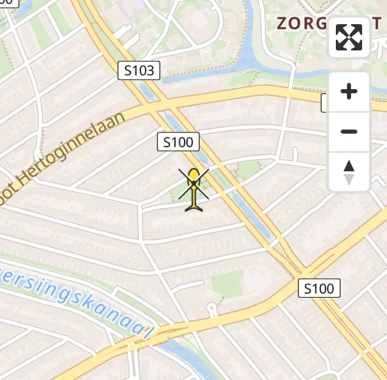 Vlucht Traumahelikopter PH-UMC van Den Haag naar Den Haag op zondag 25 mei 2025 18:23
