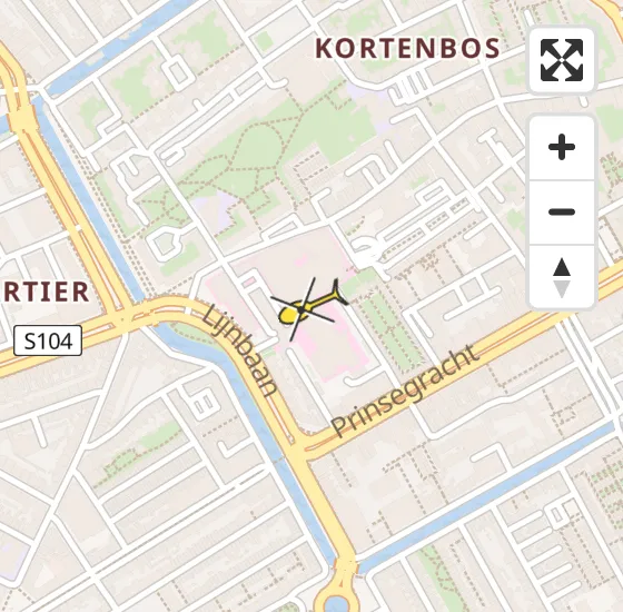 Vlucht Traumahelikopter PH-UMC van Den Haag naar Den Haag op zondag 25 mei 2025 21:07