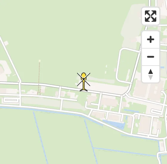 Vlucht Ambulancehelikopter PH-HOW van Vliegbasis Leeuwarden naar Vliegbasis Leeuwarden op dinsdag 27 mei 2025 19:42