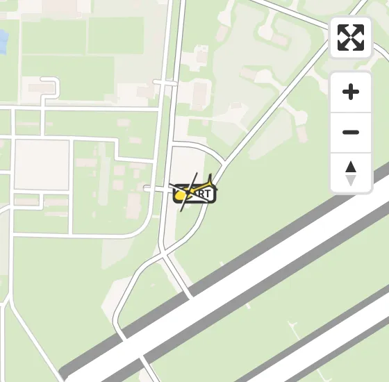 Vlucht Traumahelikopter PH-LLN van Vliegbasis Volkel naar Vliegbasis Volkel op woensdag 28 mei 2025 14:37