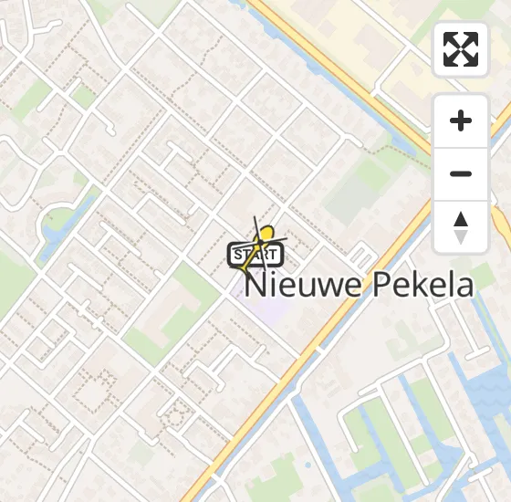 Vlucht Traumahelikopter PH-MAA van Nieuwe Pekela naar Nieuwe Pekela op donderdag 29 mei 2025 11:48