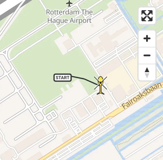 Vlucht Traumahelikopter PH-UMC van Rotterdam The Hague Airport naar Rotterdam The Hague Airport op donderdag 29 mei 2025 13:55