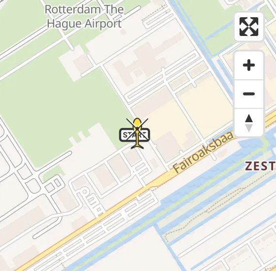 Vlucht Traumahelikopter PH-UMC van Rotterdam The Hague Airport naar Rotterdam The Hague Airport op vrijdag 30 mei 2025 11:31