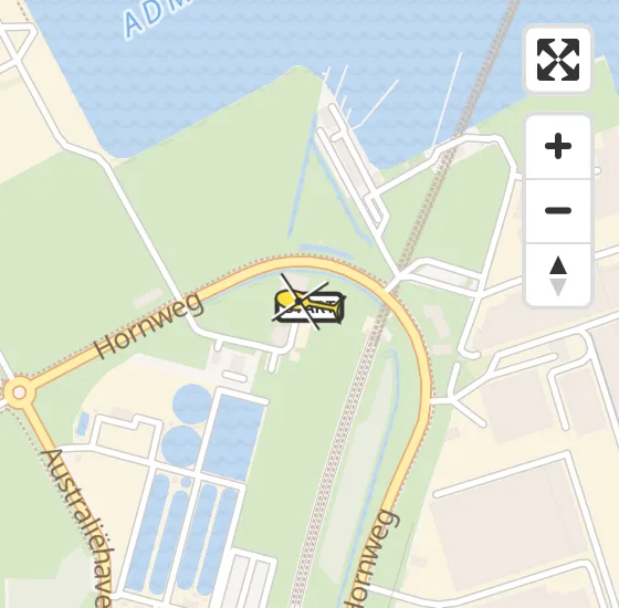 Vlucht Traumahelikopter PH-DOC van Amsterdam Heliport naar Amsterdam Heliport op zondag 8 juni 2025 18:58