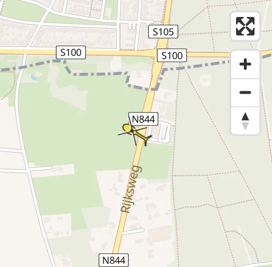 Vlucht Traumahelikopter PH-LLN van Malden naar Malden op maandag 9 juni 2025 14:01