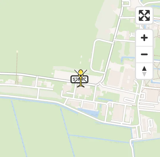 Vlucht Ambulancehelikopter PH-OOP van Vliegbasis Leeuwarden naar Vliegbasis Leeuwarden op maandag 30 juni 2025 16:08