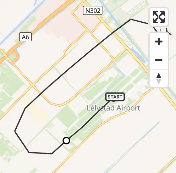 Vlucht Traumahelikopter PH-UMC van Lelystad Airport naar Lelystad op donderdag 3 juli 2025 8:25